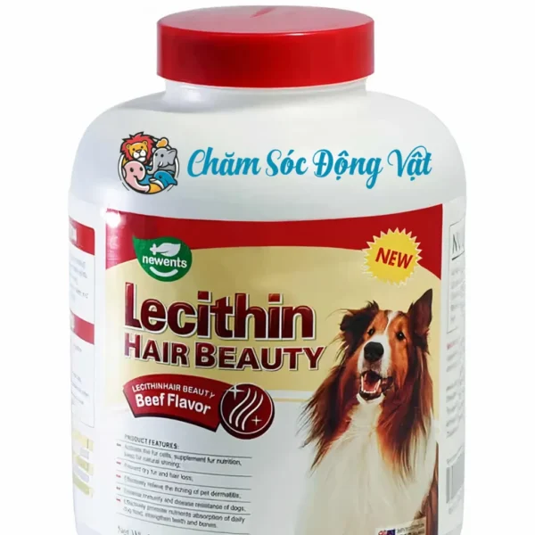 Thuốc Trị Chống Rụng Lông Cho Chó VEGEBRAND Lecithin Hair Beauty